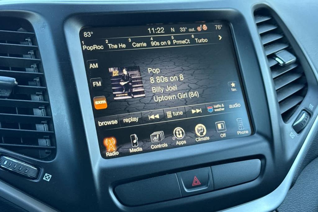 used 2018 Jeep Cherokee car, priced at $14,697