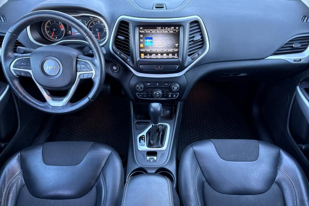 used 2018 Jeep Cherokee car, priced at $14,697