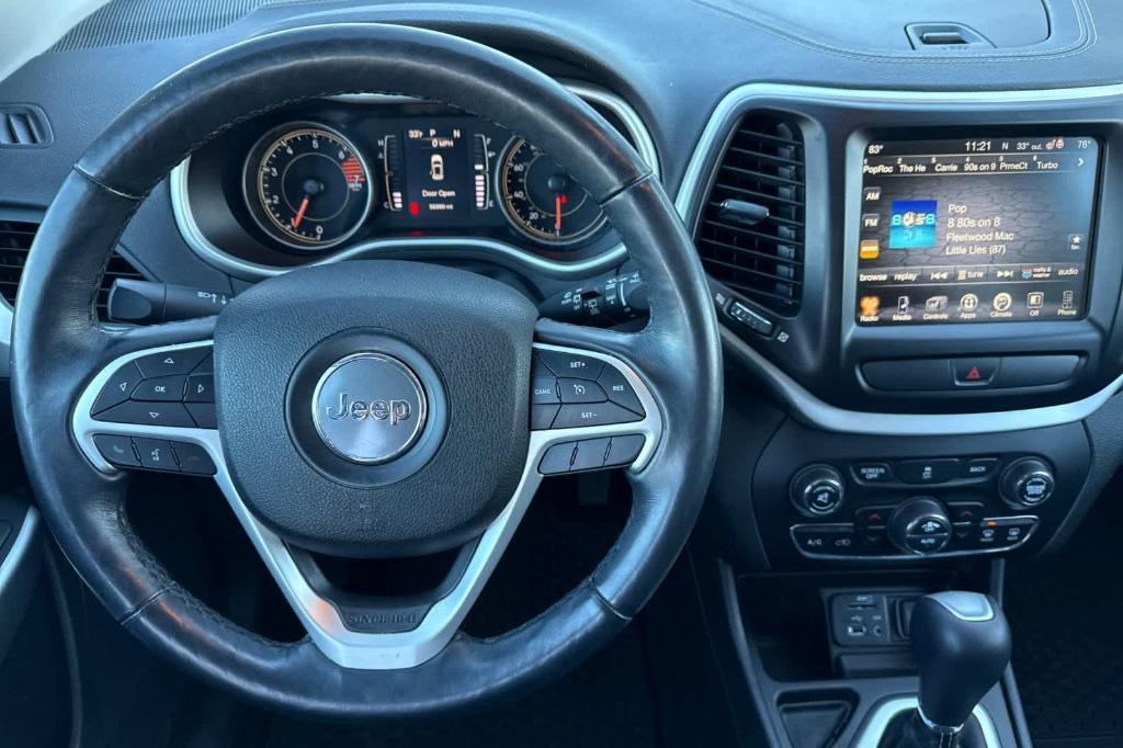 used 2018 Jeep Cherokee car, priced at $14,697