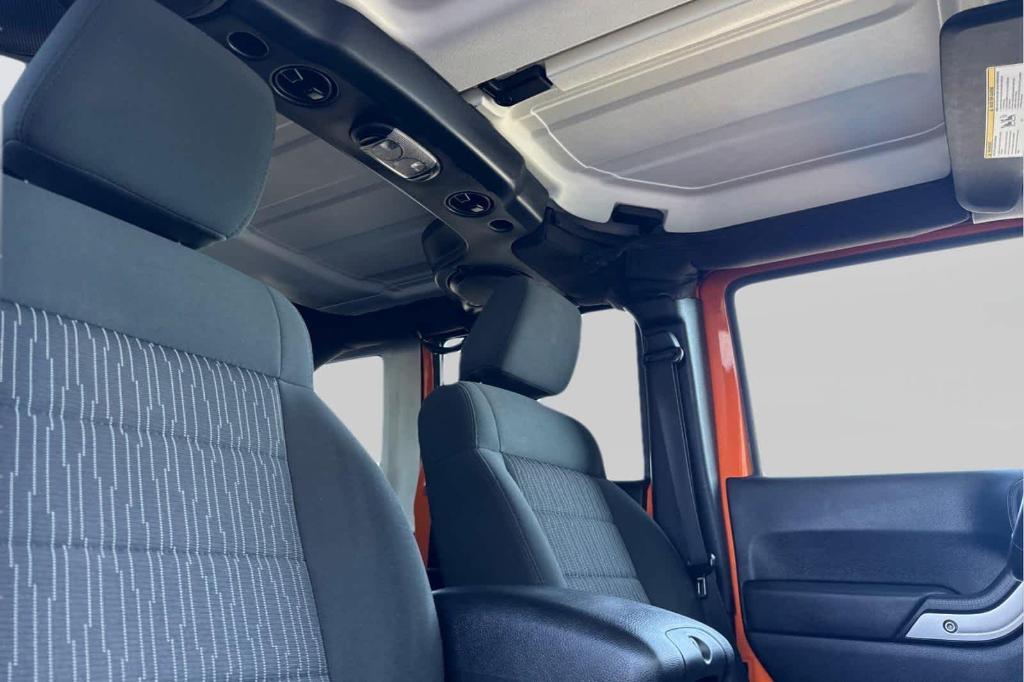 used 2012 Jeep Wrangler Unlimited car, priced at $15,997