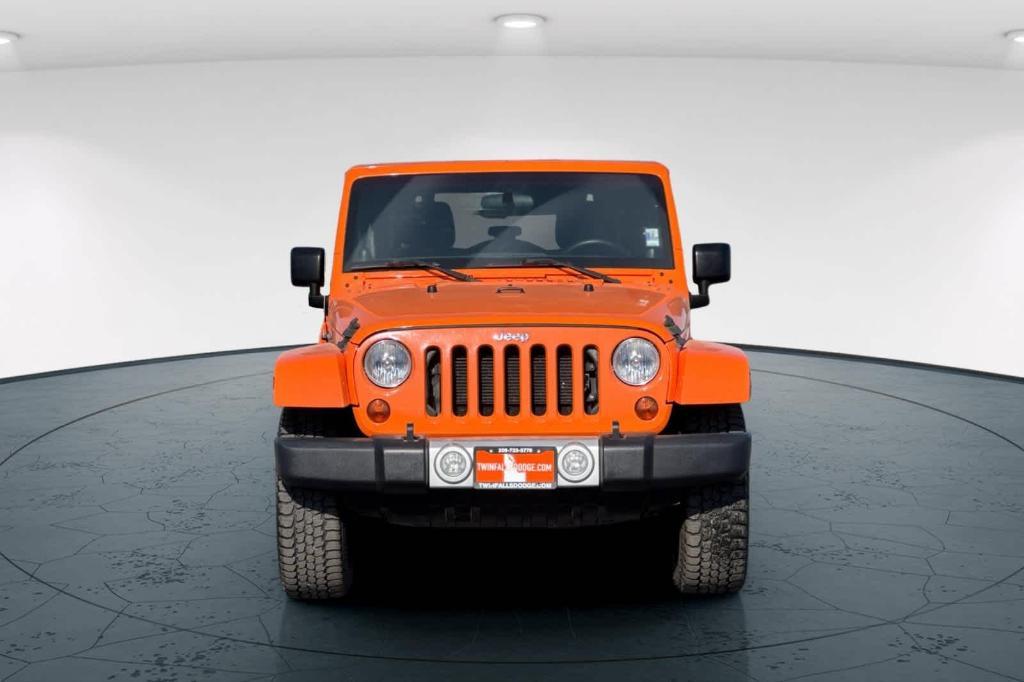 used 2012 Jeep Wrangler Unlimited car, priced at $15,997