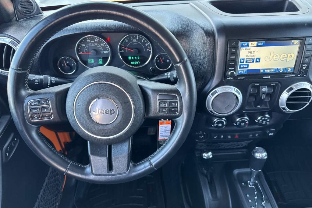 used 2012 Jeep Wrangler Unlimited car, priced at $15,997