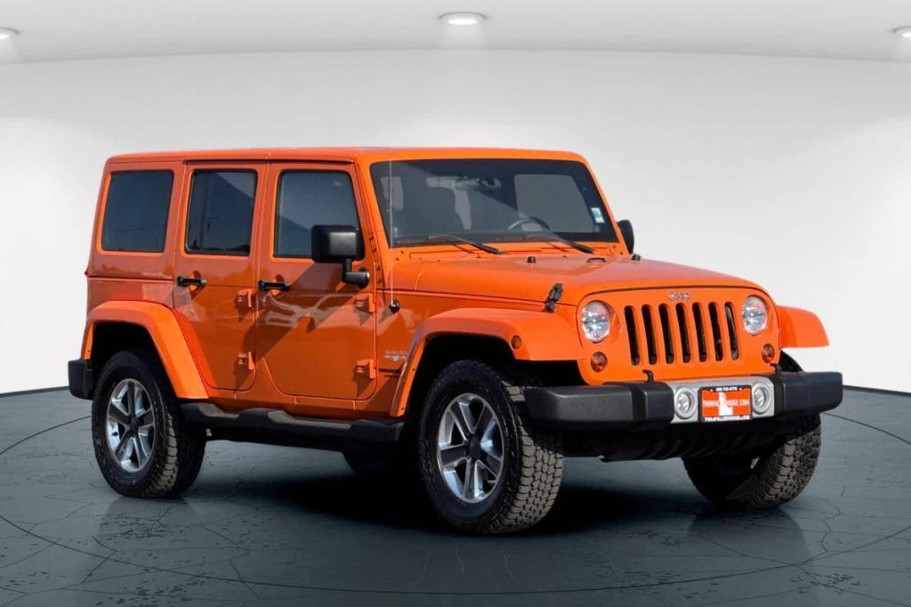used 2012 Jeep Wrangler Unlimited car, priced at $15,997