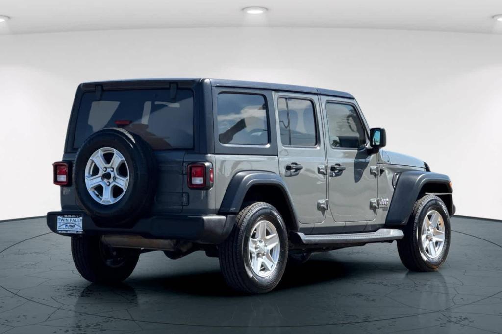 used 2018 Jeep Wrangler Unlimited car, priced at $21,497