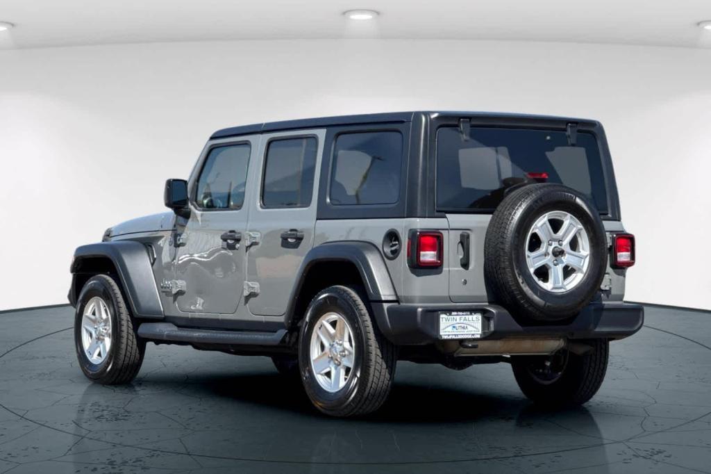 used 2018 Jeep Wrangler Unlimited car, priced at $21,497