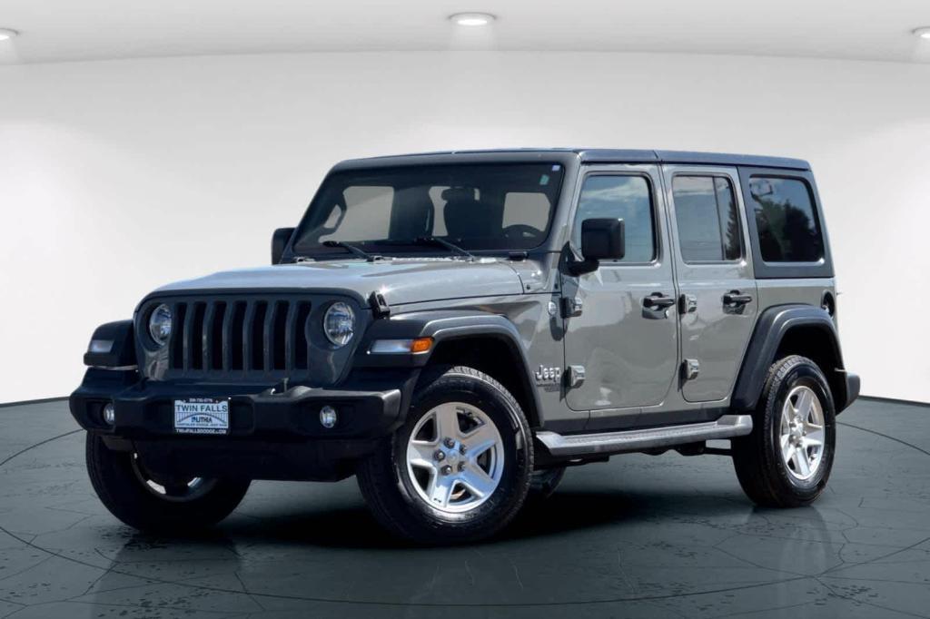 used 2018 Jeep Wrangler Unlimited car, priced at $21,497