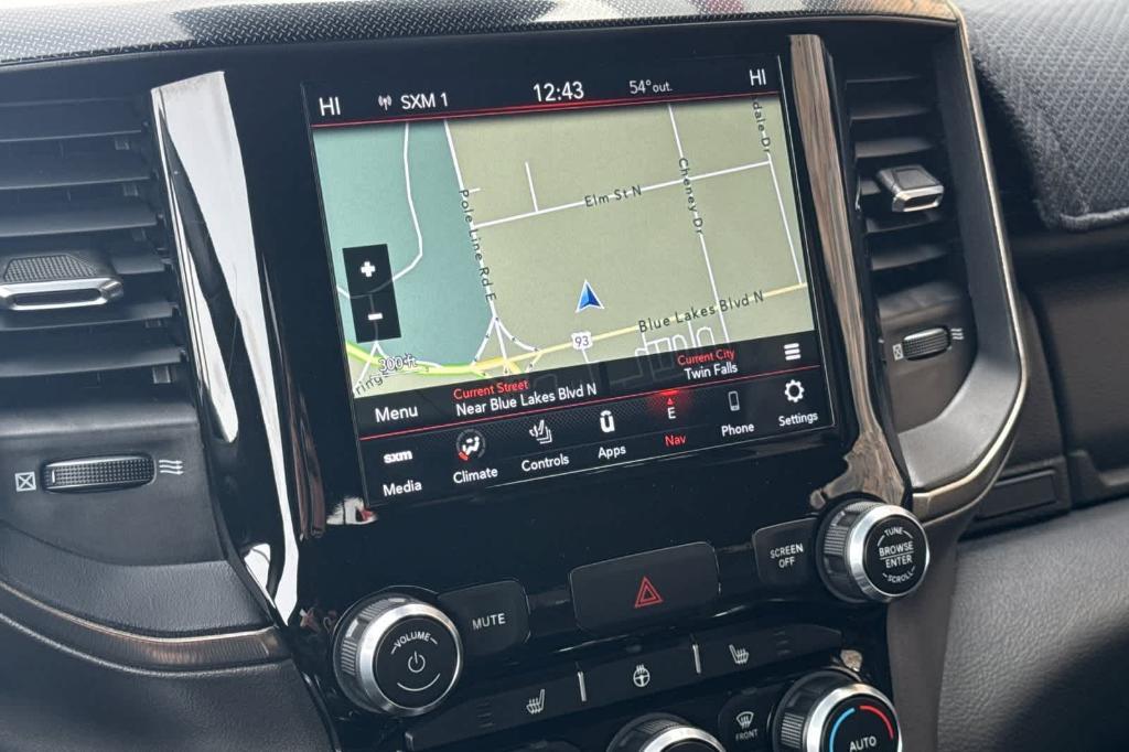 used 2021 Ram 1500 car, priced at $45,477