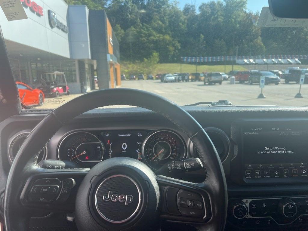 used 2021 Jeep Wrangler Unlimited car, priced at $35,250