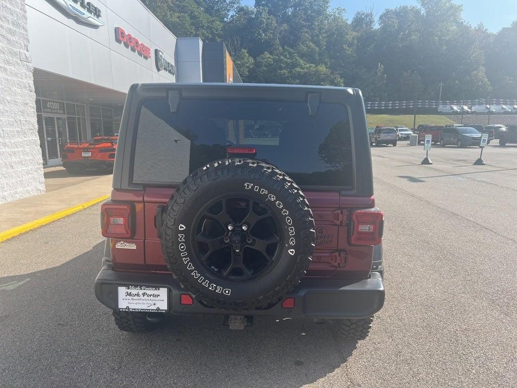 used 2021 Jeep Wrangler Unlimited car, priced at $35,250