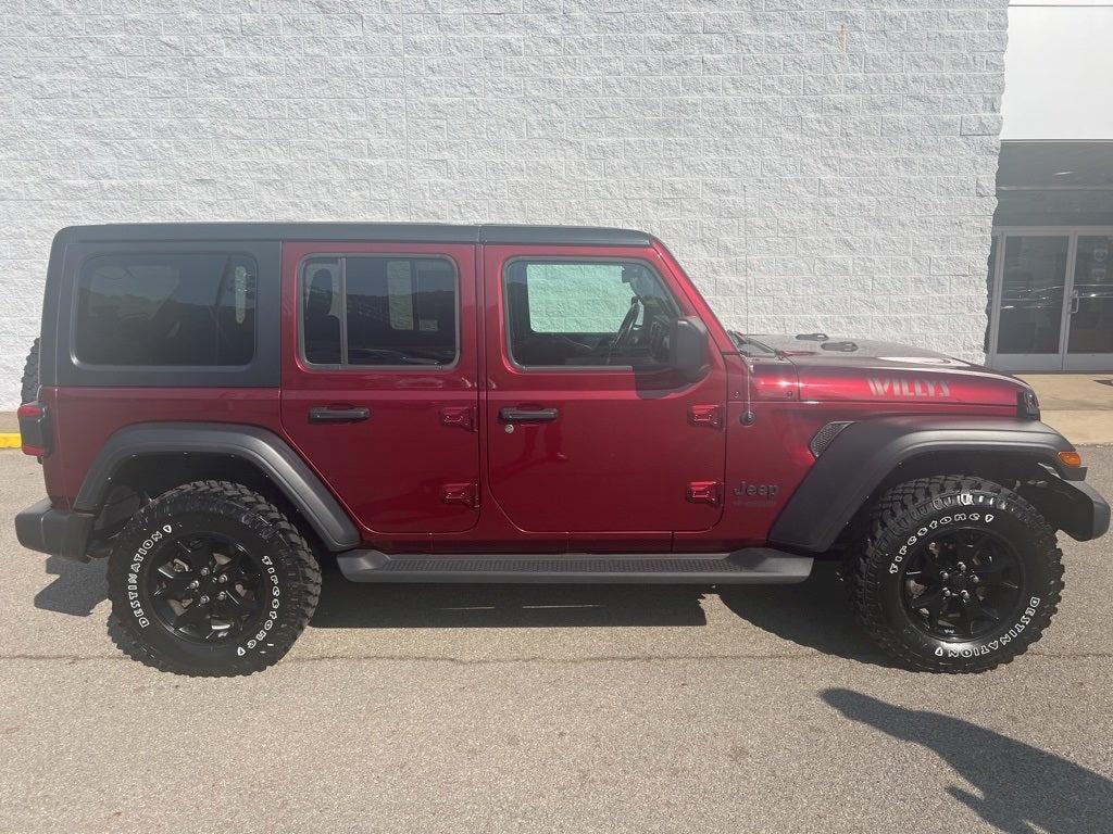 used 2021 Jeep Wrangler Unlimited car, priced at $35,250