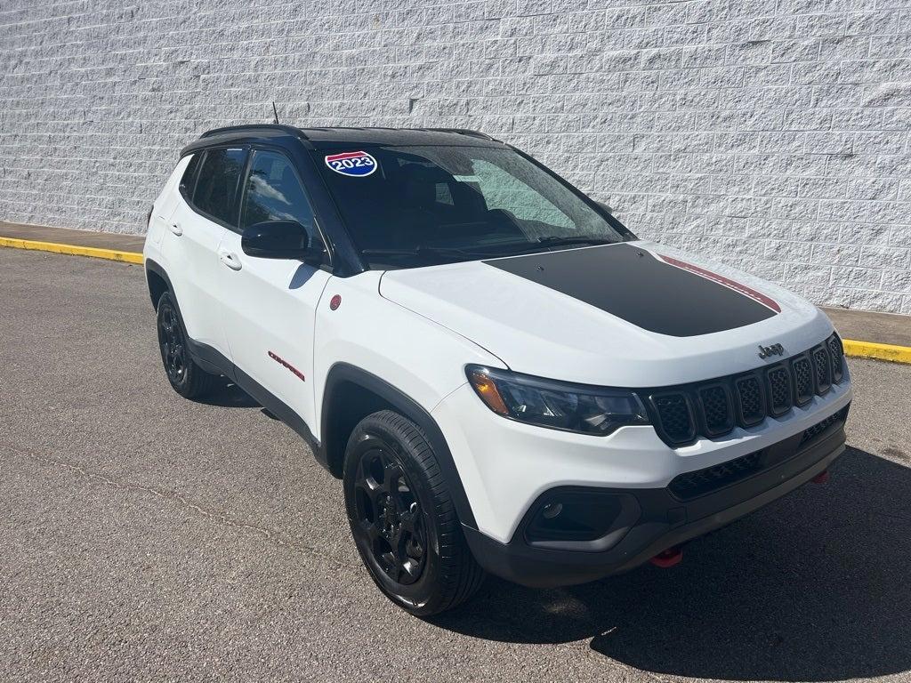 used 2023 Jeep Compass car, priced at $23,500