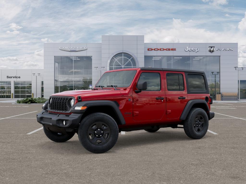 new 2025 Jeep Wrangler car, priced at $40,377