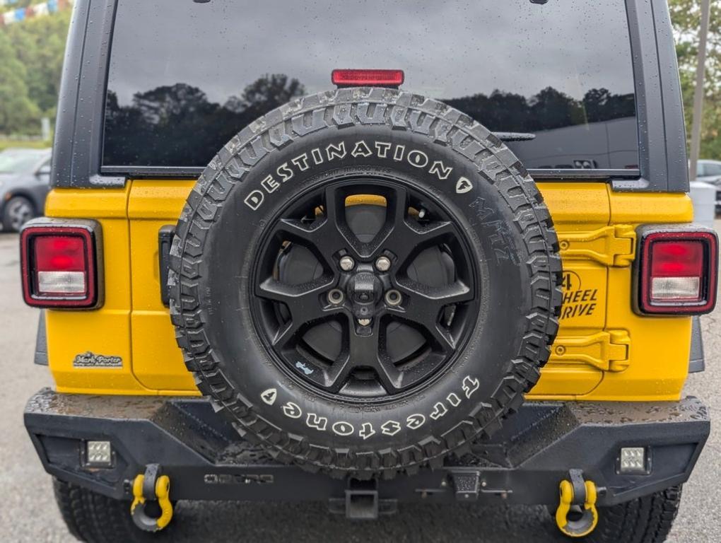 used 2021 Jeep Wrangler Unlimited car, priced at $31,350