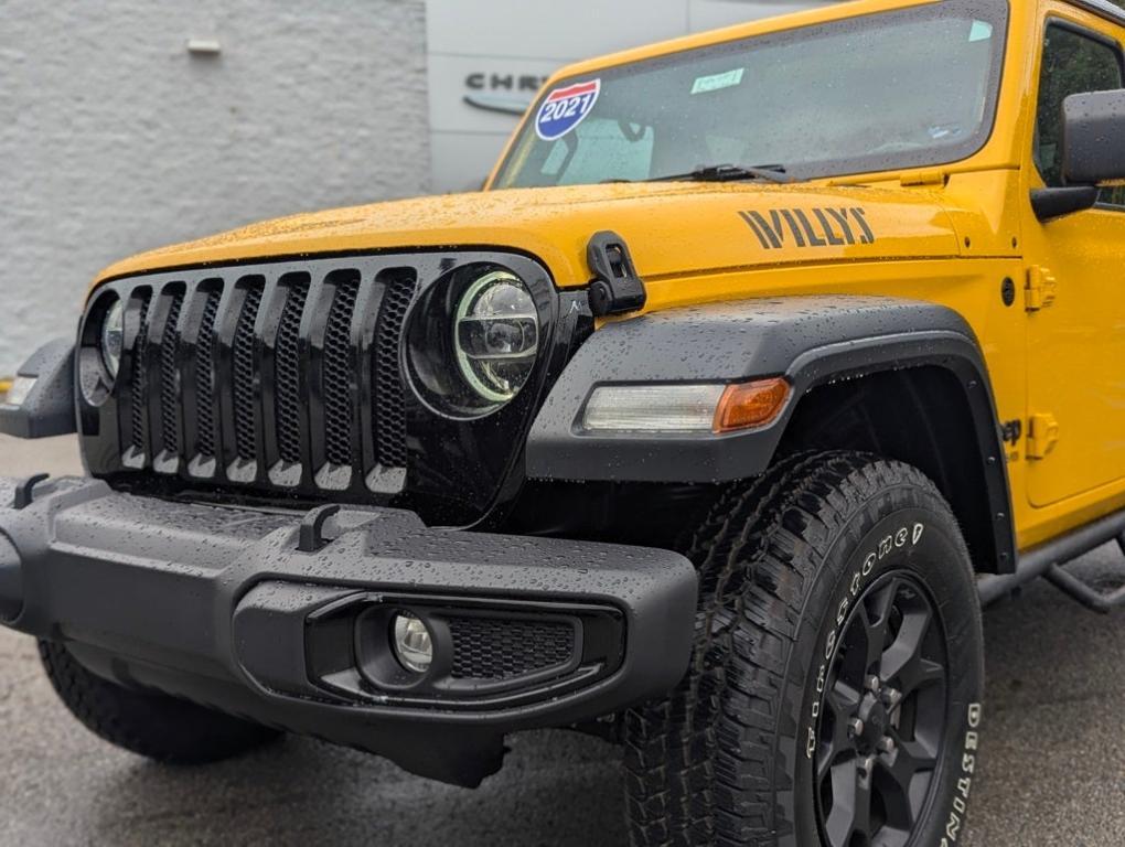 used 2021 Jeep Wrangler Unlimited car, priced at $31,350