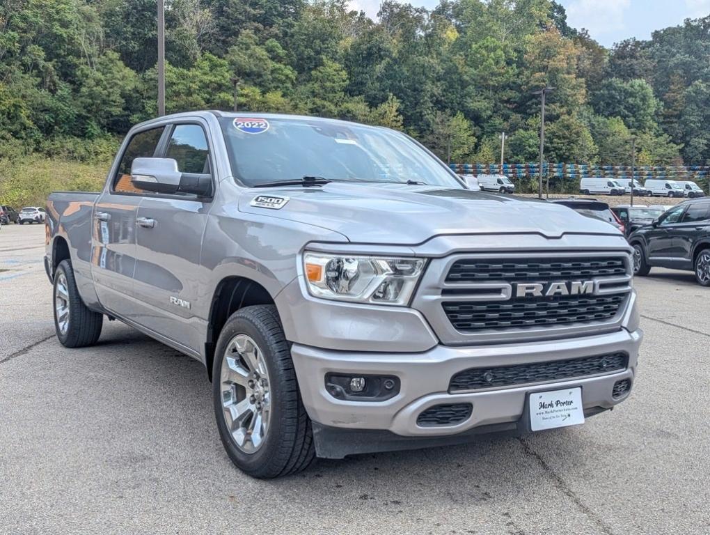 used 2022 Ram 1500 car, priced at $38,750