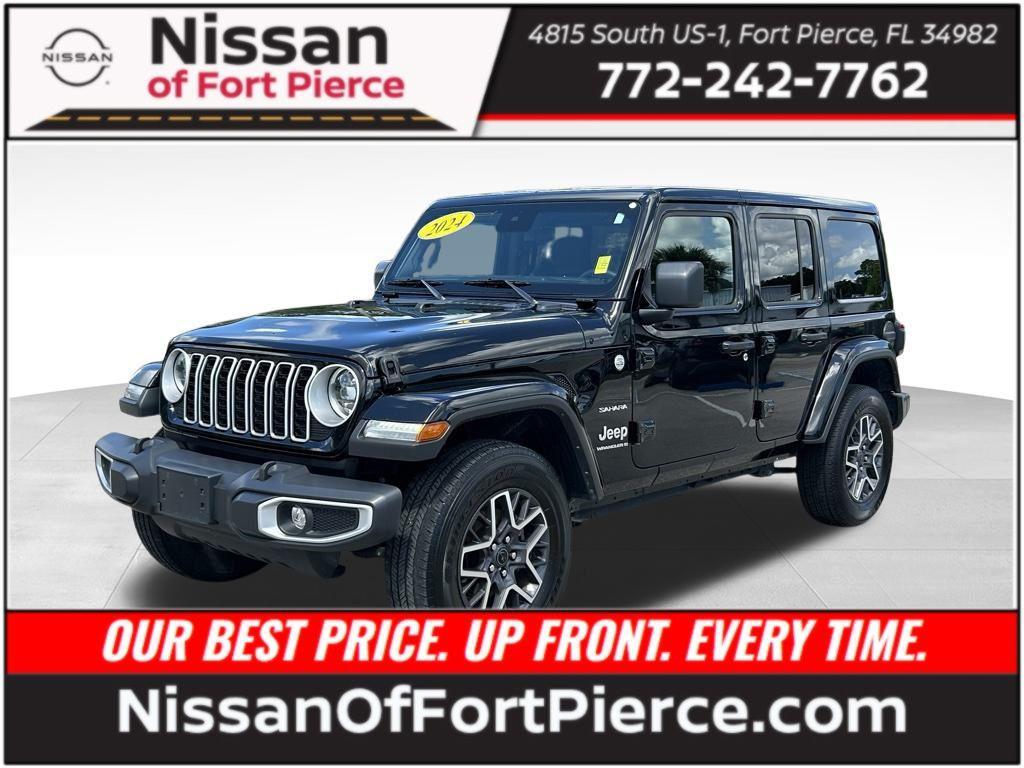 used 2024 Jeep Wrangler car, priced at $29,726