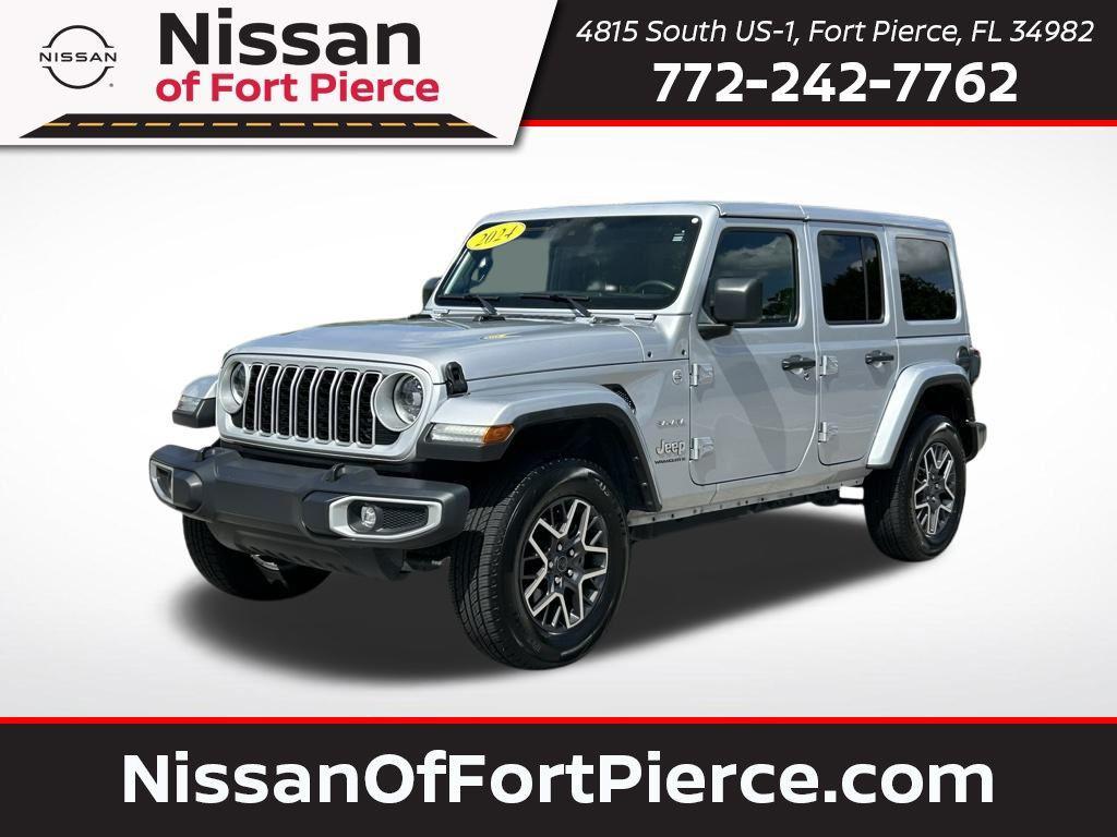 used 2024 Jeep Wrangler car, priced at $35,514