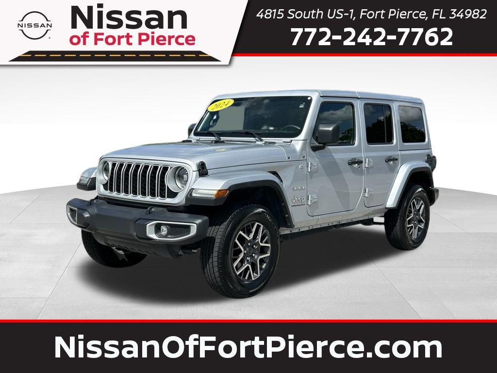 used 2024 Jeep Wrangler car, priced at $35,112