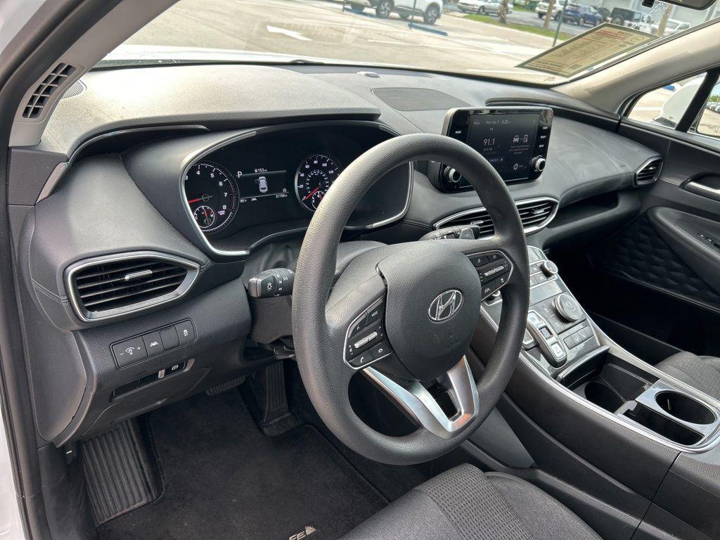 used 2021 Hyundai Santa Fe car, priced at $18,887