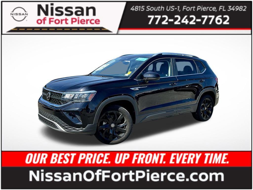 used 2023 Volkswagen Taos car, priced at $19,887