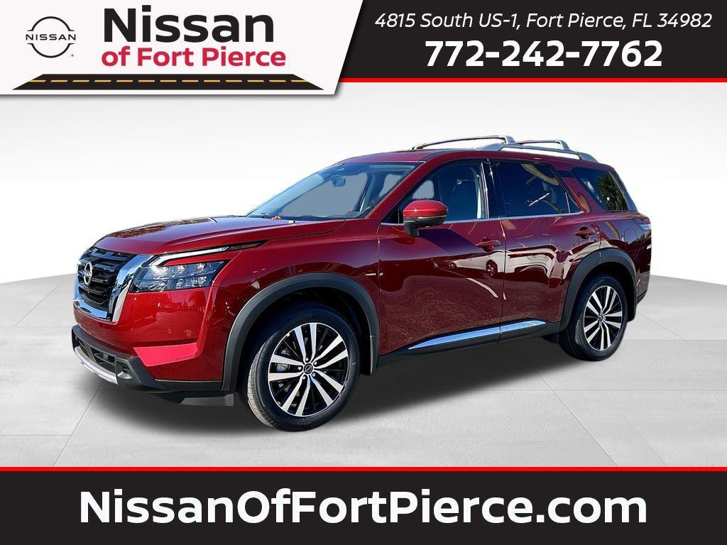 new 2025 Nissan Pathfinder car, priced at $48,318