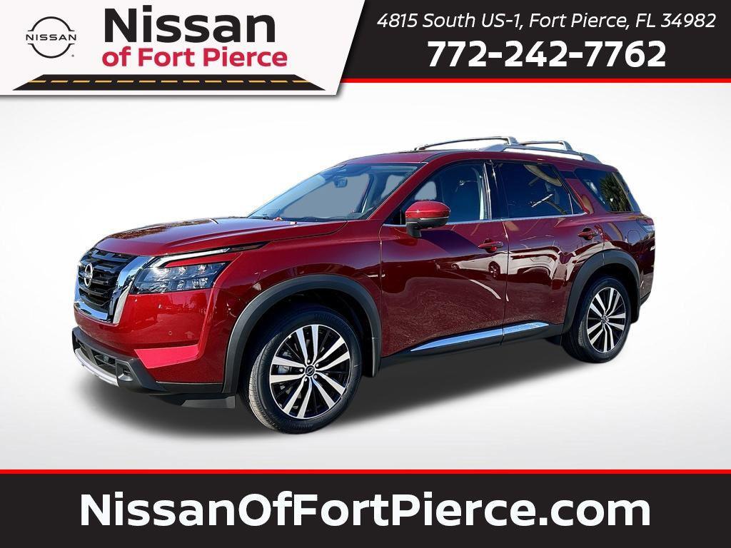 new 2025 Nissan Pathfinder car, priced at $48,318