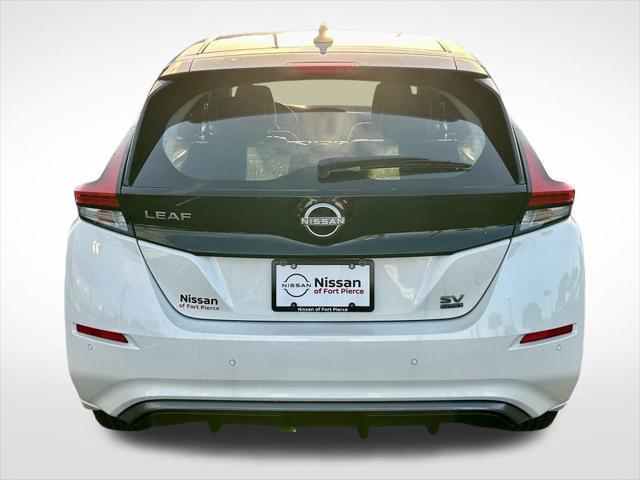 new 2025 Nissan Leaf car, priced at $37,760