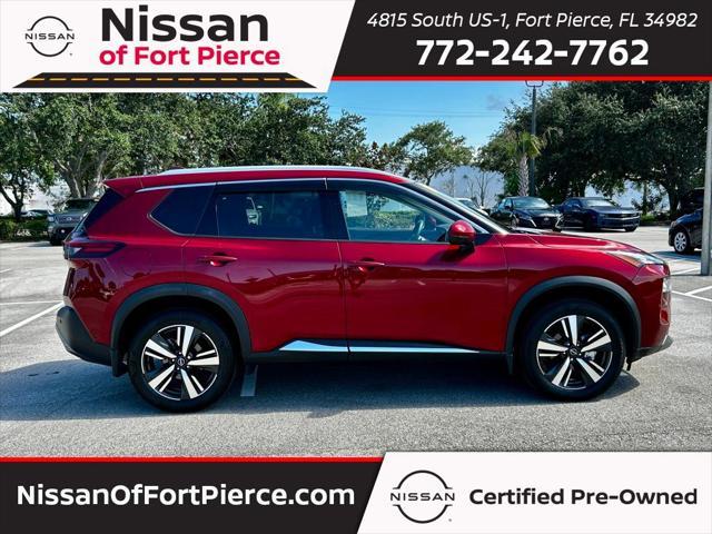 used 2022 Nissan Rogue car, priced at $24,692