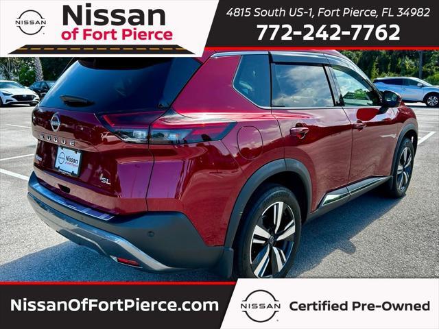 used 2022 Nissan Rogue car, priced at $24,692