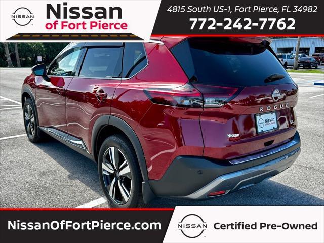 used 2022 Nissan Rogue car, priced at $24,692
