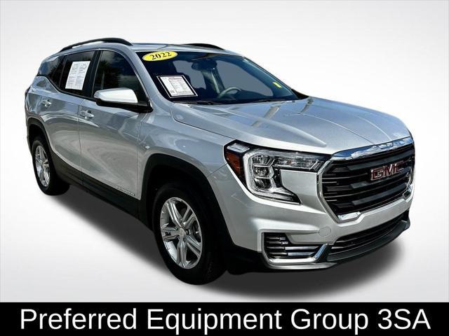 used 2022 GMC Terrain car, priced at $23,387