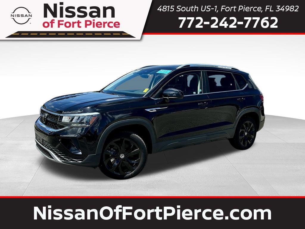 used 2023 Volkswagen Taos car, priced at $21,242