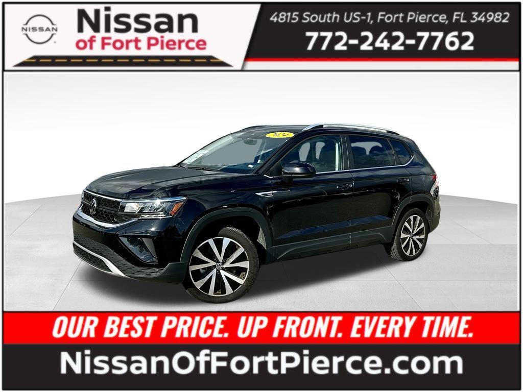 used 2024 Volkswagen Taos car, priced at $17,896