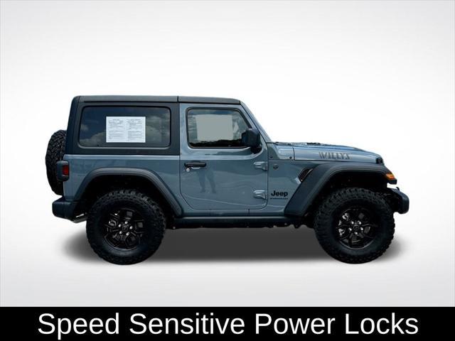 used 2024 Jeep Wrangler car, priced at $34,827