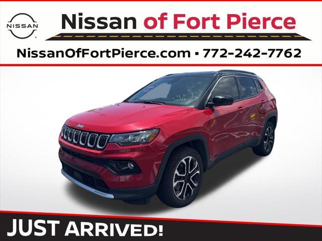 used 2023 Jeep Compass car, priced at $21,274