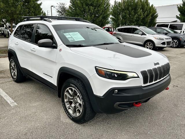 used 2021 Jeep Cherokee car, priced at $22,874