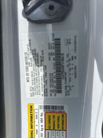 used 2023 Ford Mustang car, priced at $23,499