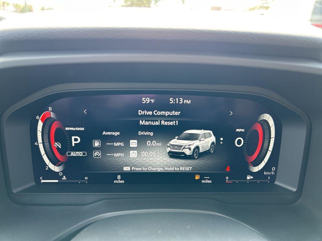 new 2025 Nissan Rogue car, priced at $38,062