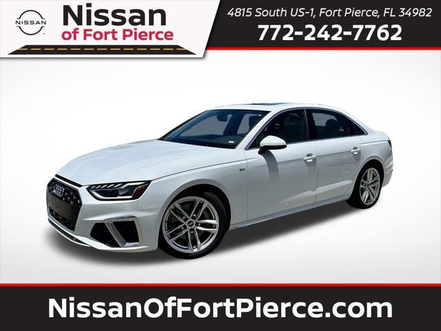 used 2022 Audi A4 car, priced at $24,314