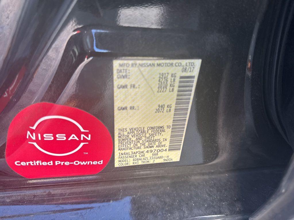 used 2017 Nissan Altima car, priced at $10,412