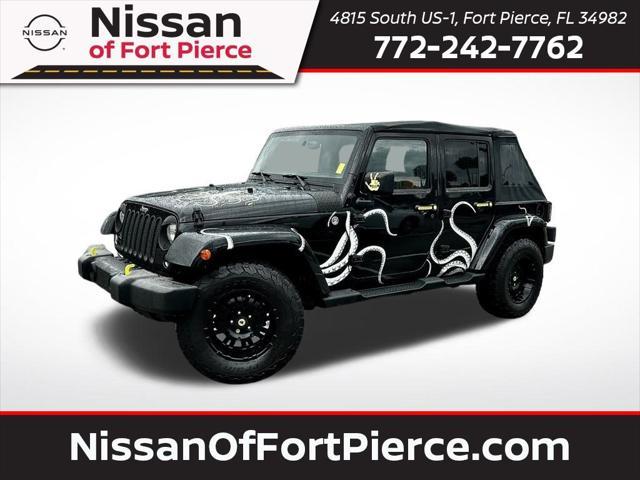 used 2015 Jeep Wrangler Unlimited car, priced at $13,997