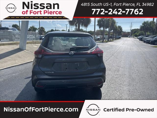 used 2025 Nissan Kicks car, priced at $21,324