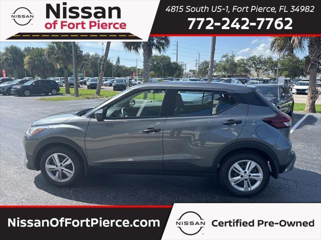 used 2025 Nissan Kicks car, priced at $21,324