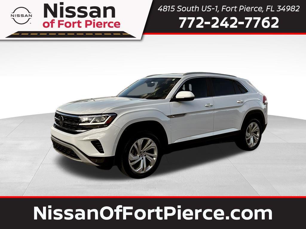 used 2021 Volkswagen Atlas Cross Sport car, priced at $21,472