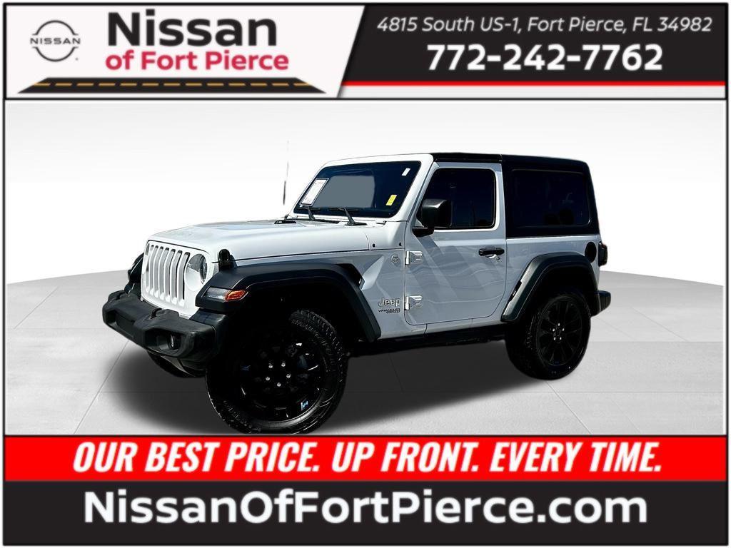 used 2018 Jeep Wrangler car, priced at $18,997