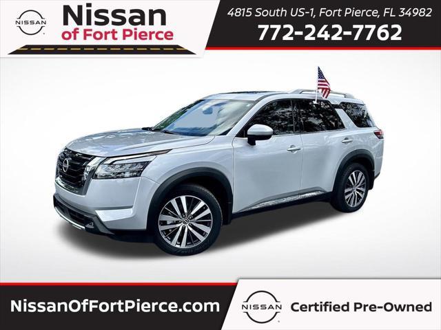 used 2022 Nissan Pathfinder car, priced at $28,752