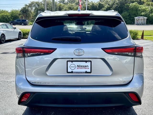 used 2022 Toyota Highlander car, priced at $29,890