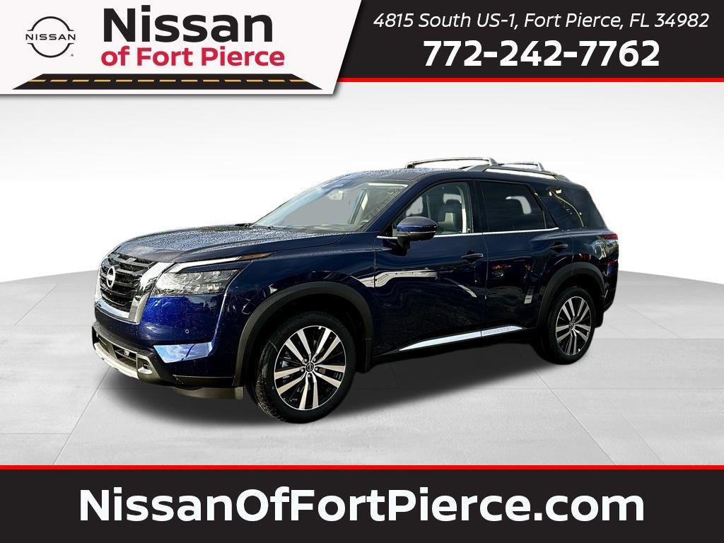 new 2025 Nissan Pathfinder car, priced at $49,783