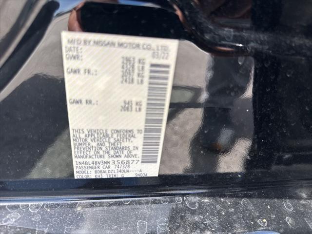used 2022 Nissan Altima car, priced at $19,338