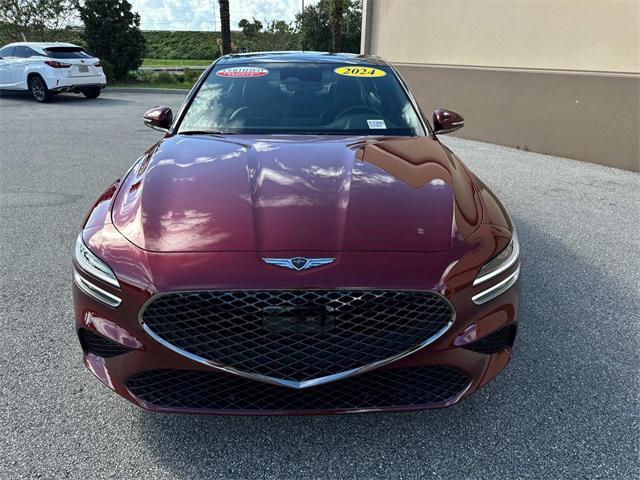 used 2024 Genesis G70 car, priced at $40,789